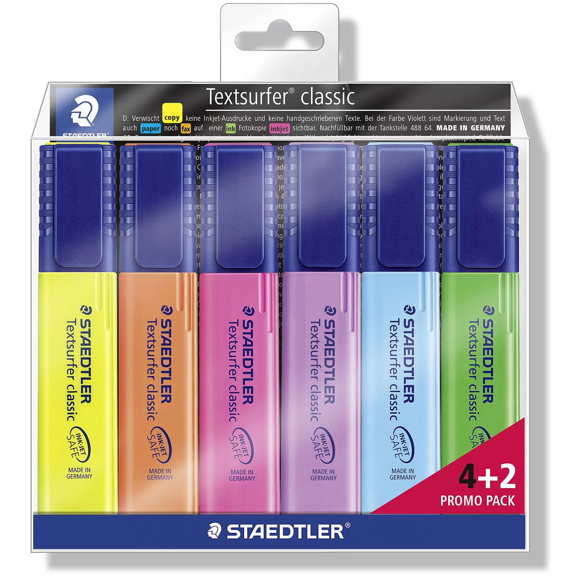 STAEDTLER Stiften-Textsurfer 4+2