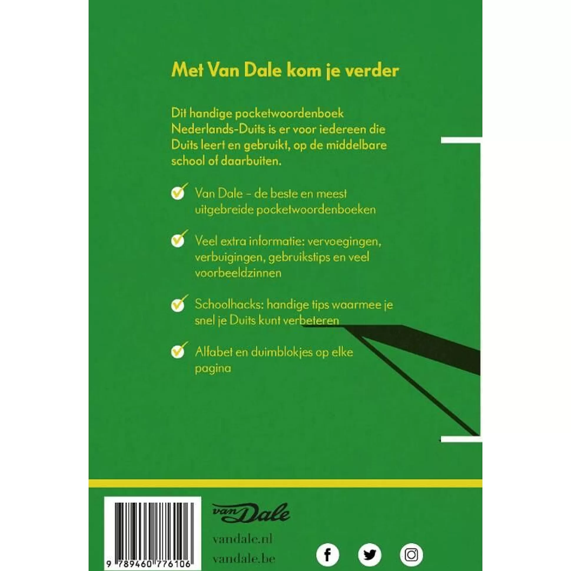 * Woordenboeken-Van Dale Pocketwoordenboek Nederlands-Duits