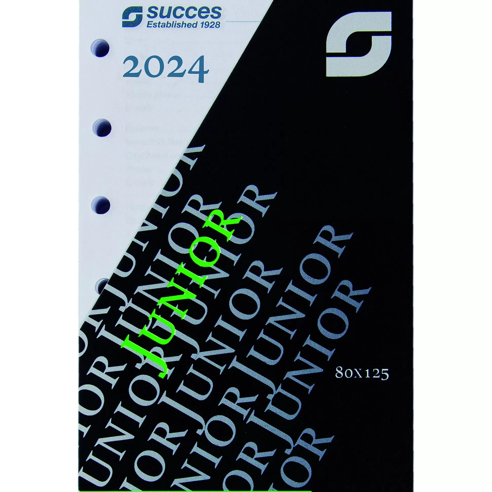 SUCCES Planners & Lijstjes-Vulling Agenda 8X12,5Cm 1 Dag Per Pagina 4 Talen Junior