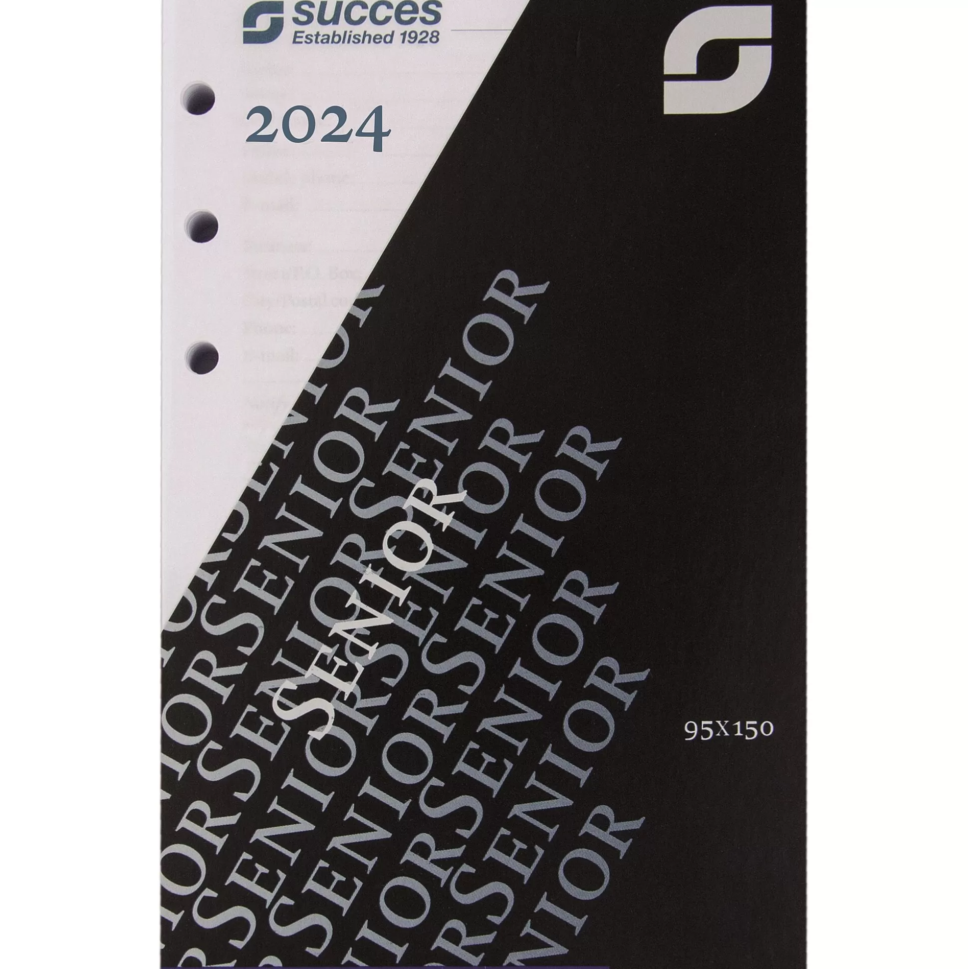 SUCCES Planners & Lijstjes-Vulling Agenda 9,5X15Cm 1 Dag Per Pagina 4 Talen Senior