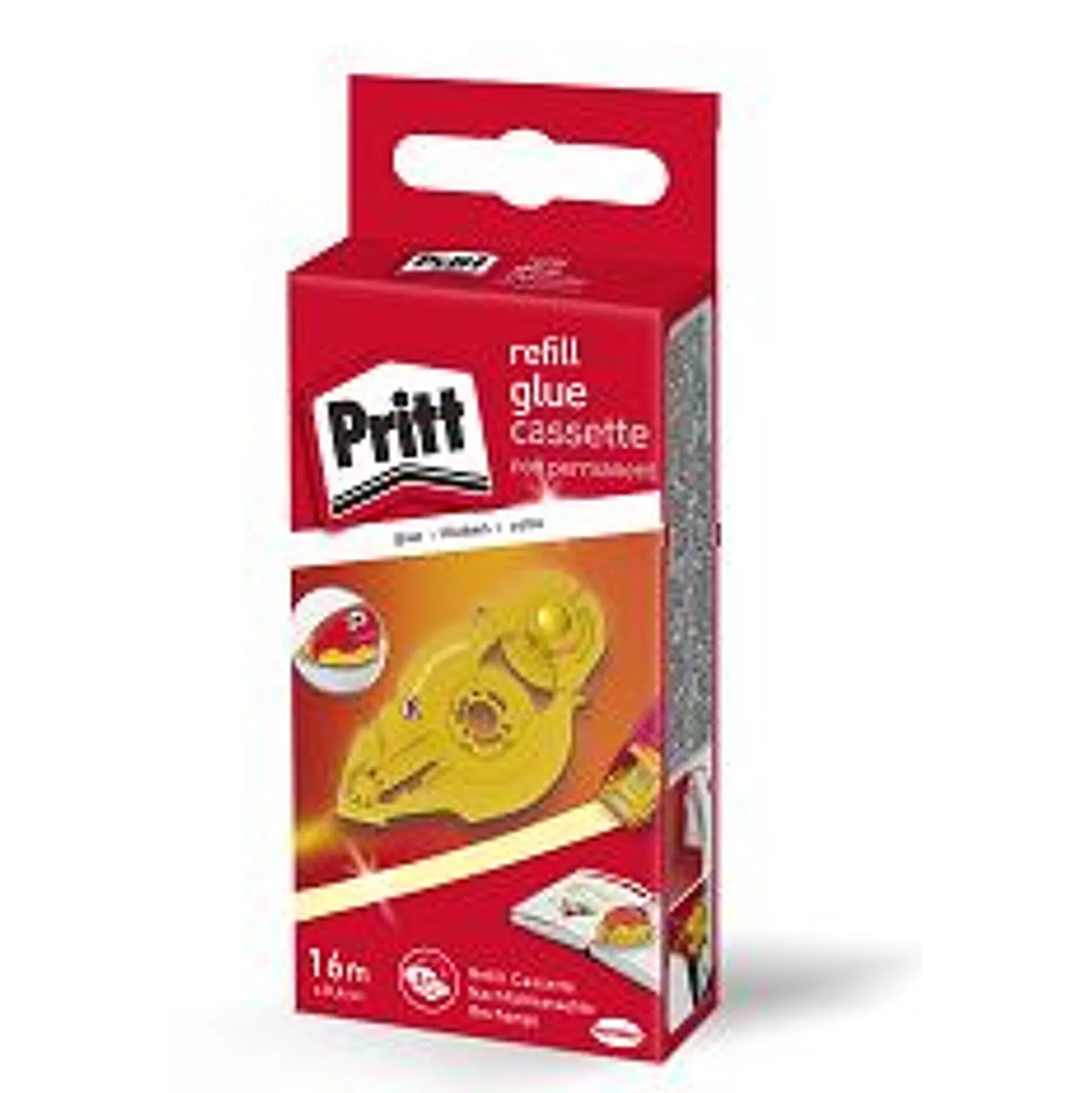 PRITT Lijmen-Vulling Voor Lijmroller Non Permanent 8,4Mm X 16M