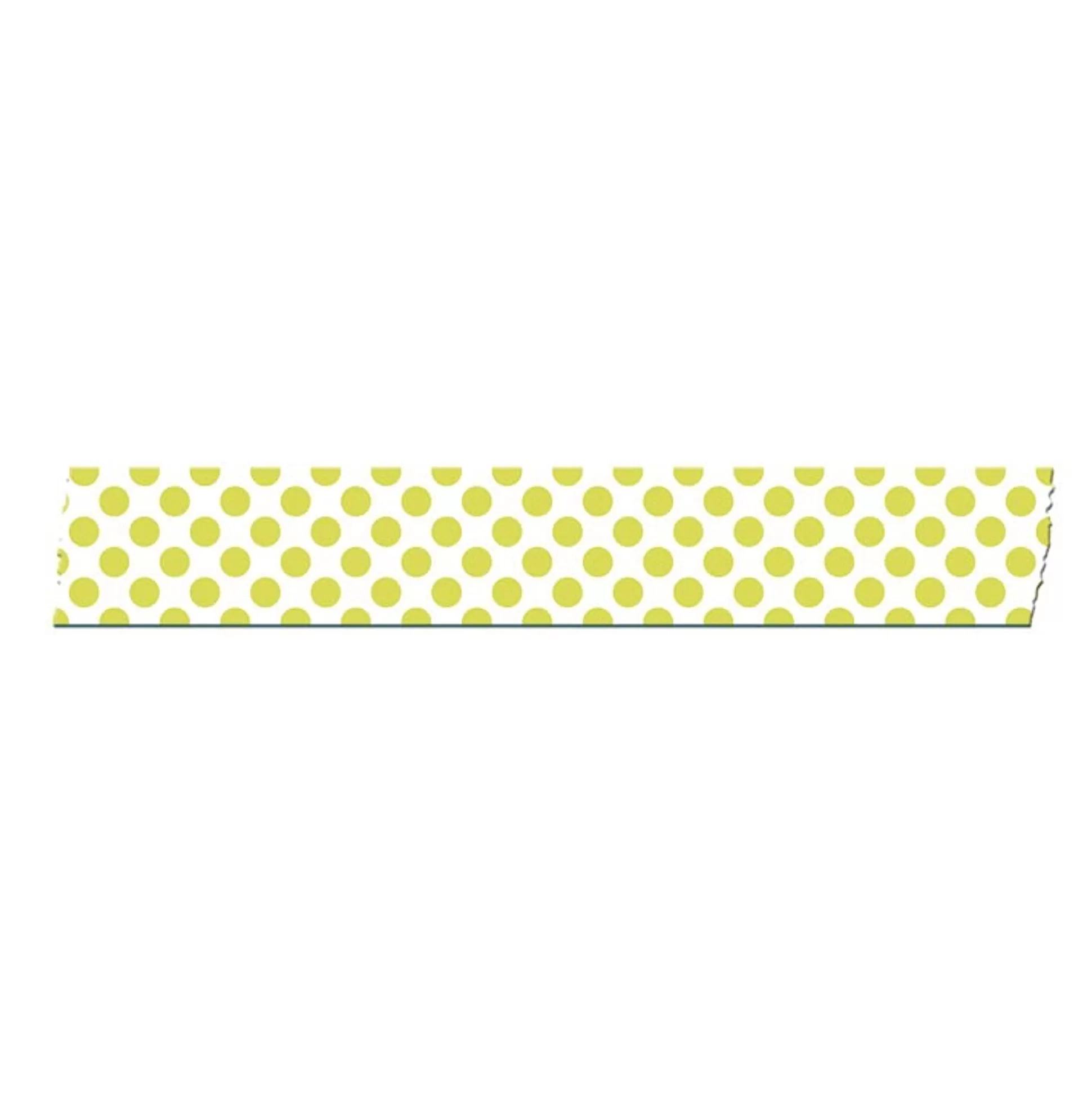 SANDYLION Lijmen-Washitape Polka Dots Groen 1,5Cm X 15M