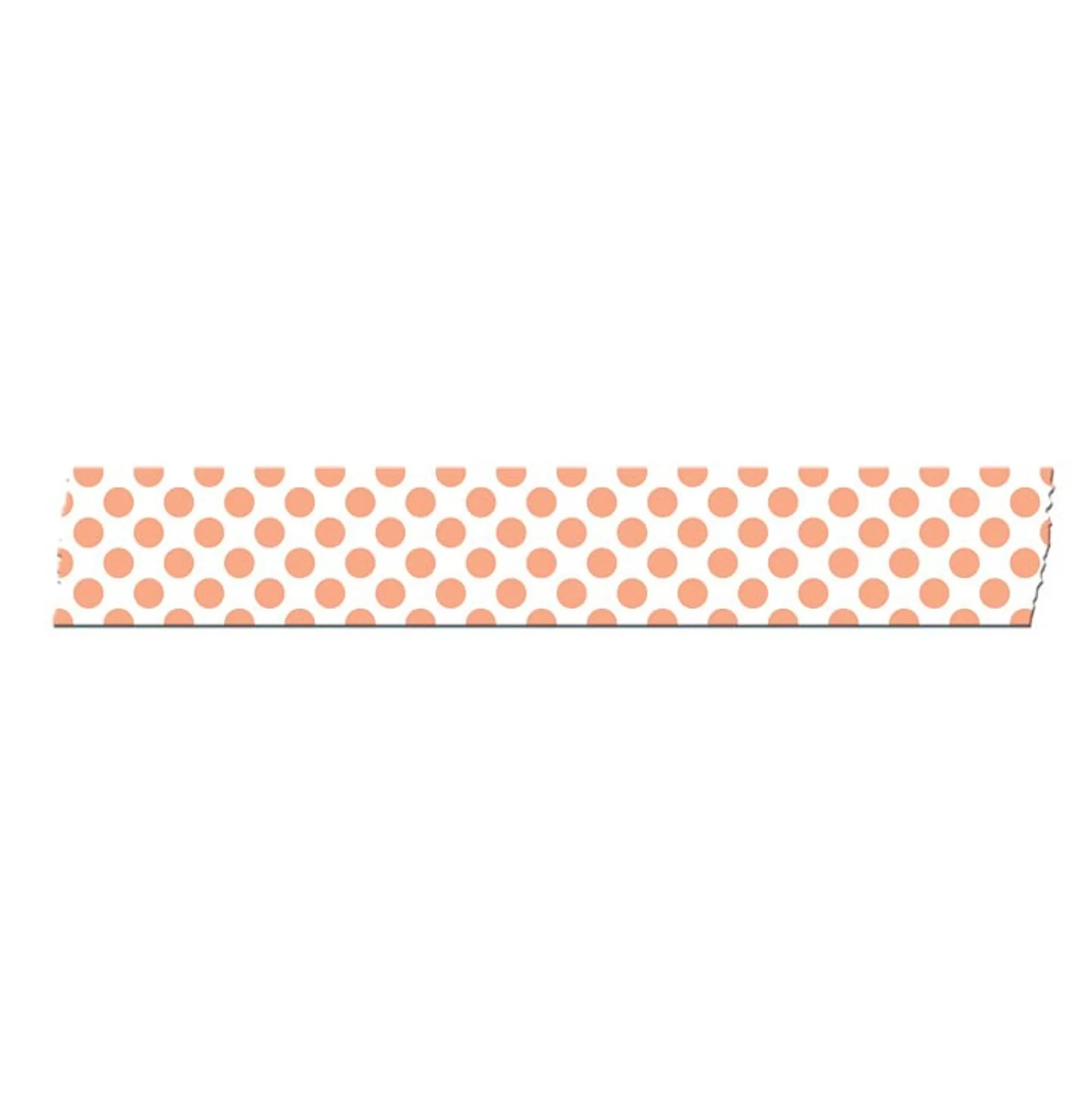 SANDYLION Lijmen-Washitape Polka Dots Koraal 1,5Cm X 15M