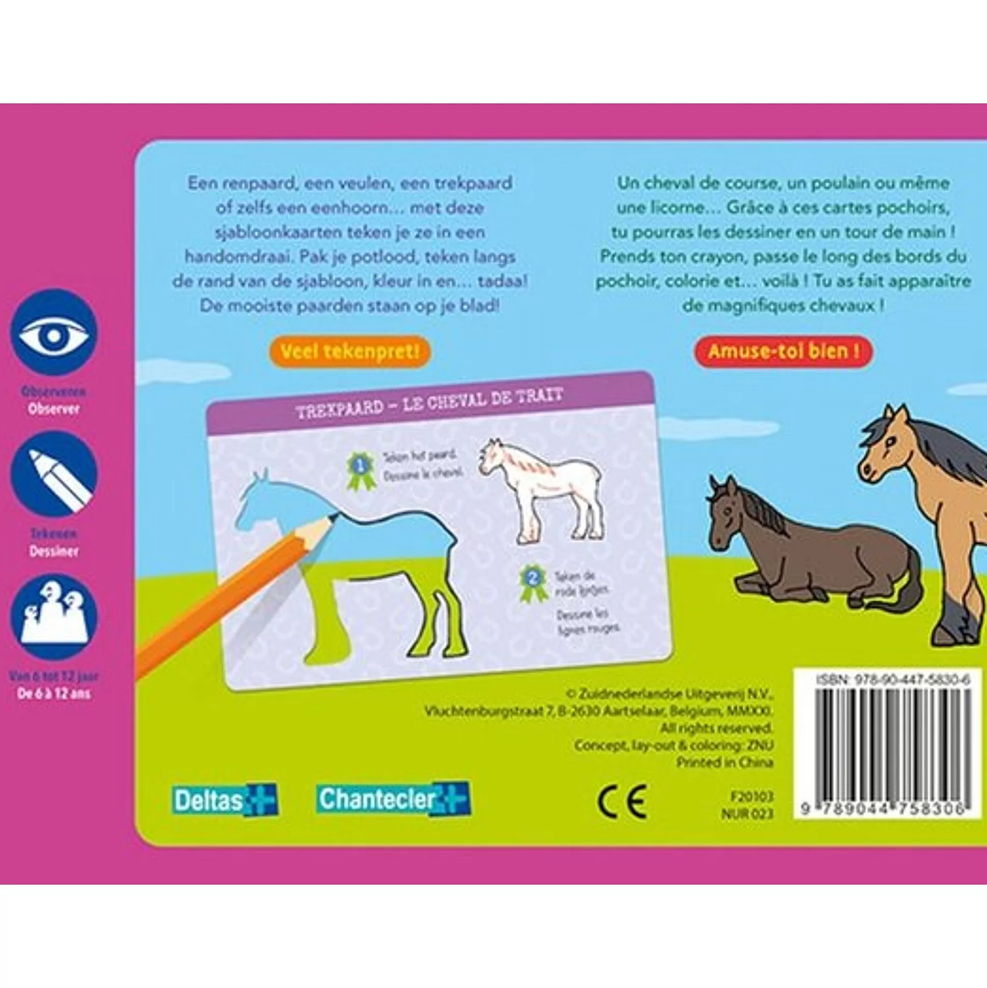 * Kleurboeken-Zo Teken Je Paarden