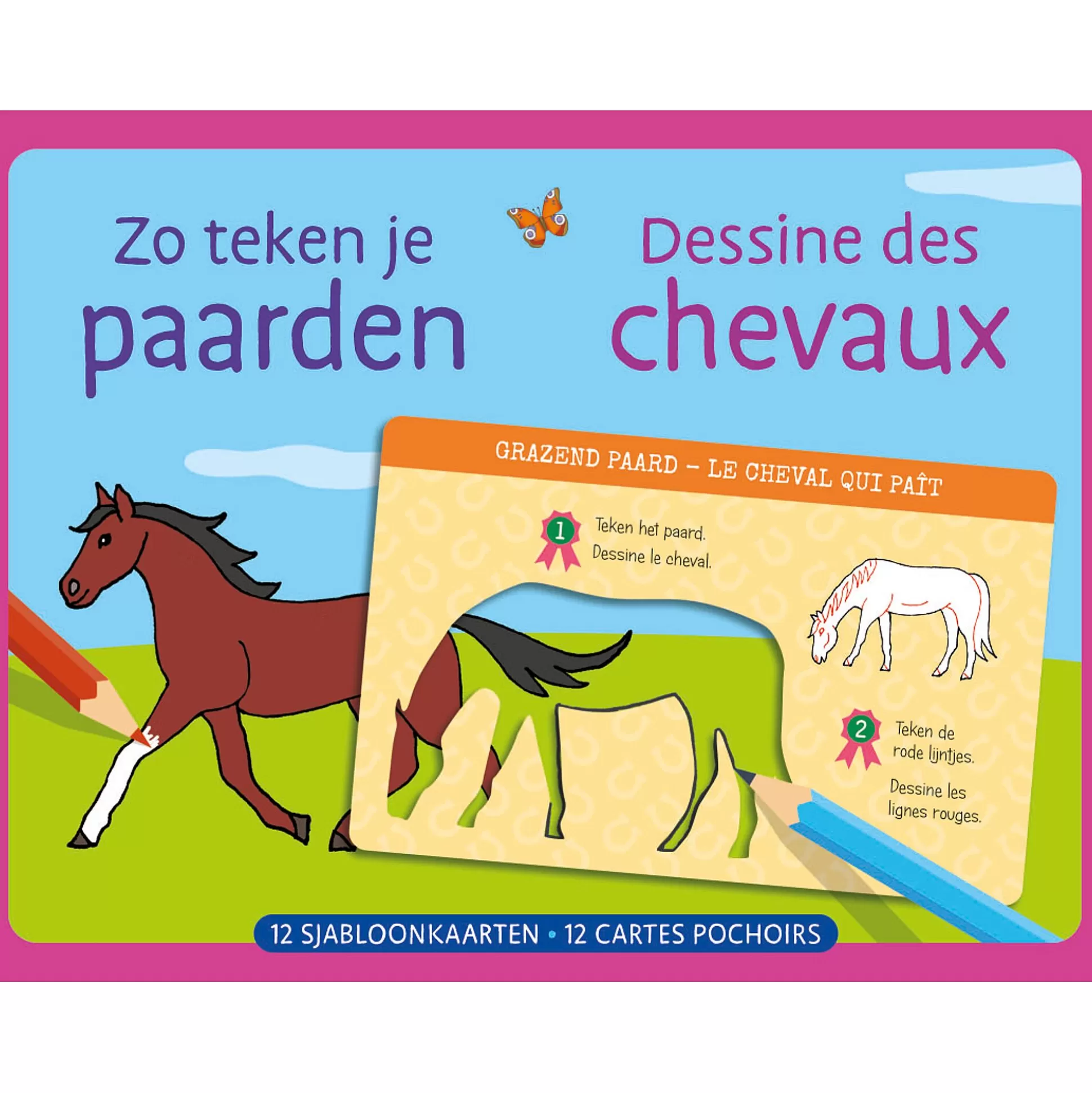 * Kleurboeken-Zo Teken Je Paarden